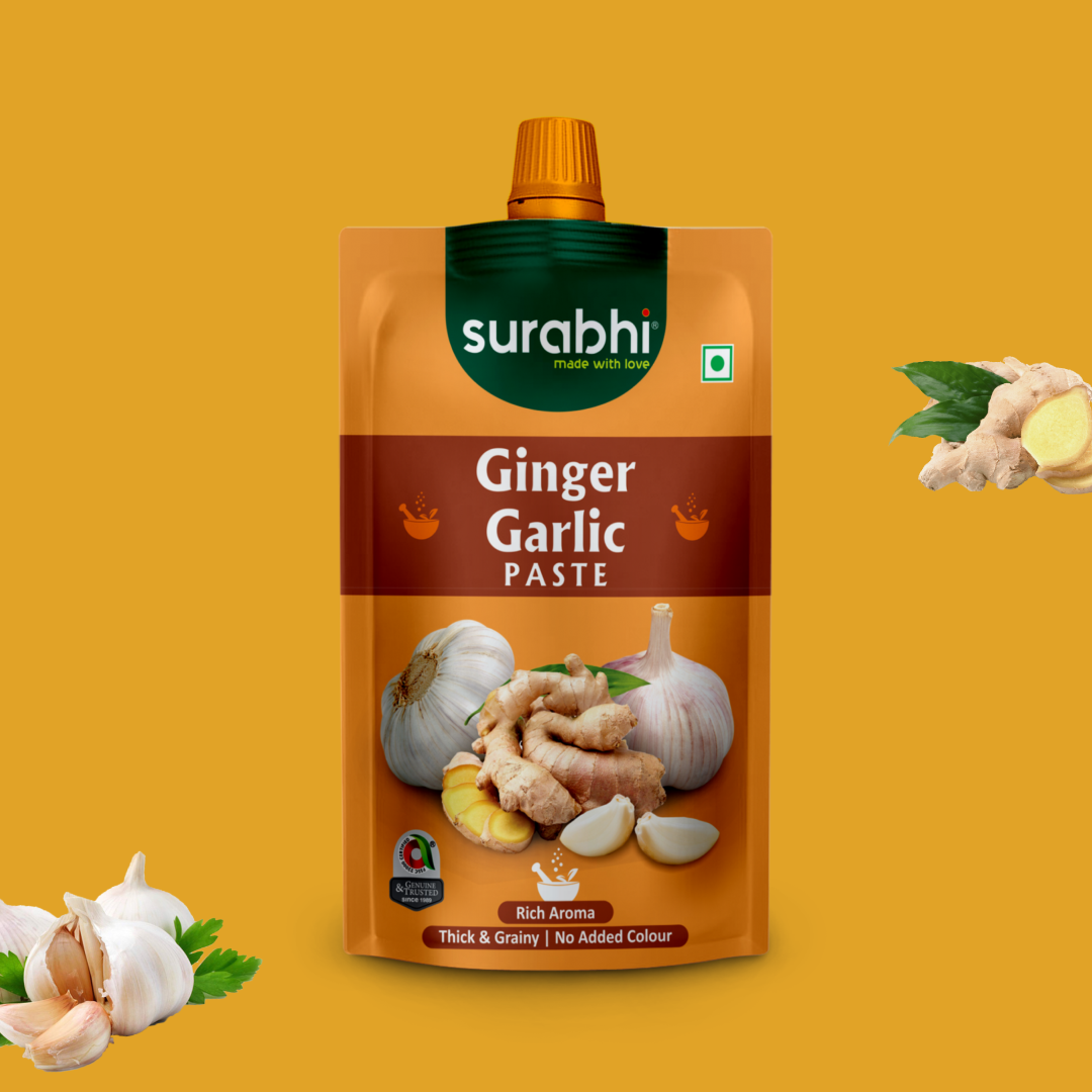 Surabhi Ginger Garlic Paste - 100 g