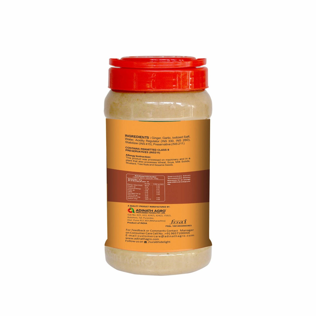 Surabhi Ginger Garlic Paste - 950 g