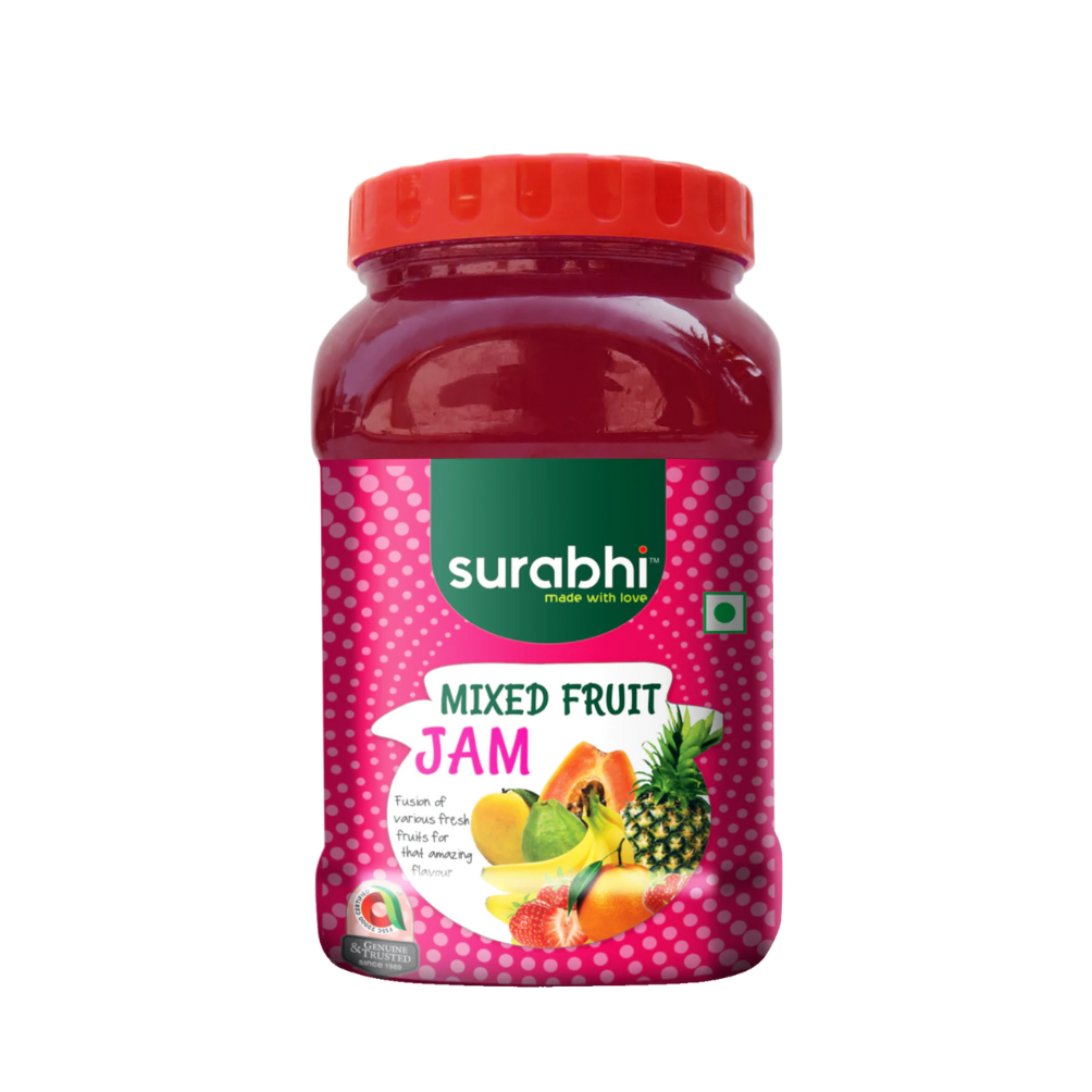 Surabhi Sauces| Surabhi Mixed Fruit Jam| Surabhi Jam| Mixed Fruit Jam| Jam Topping| Jam Spread| Surabhi Sauce| 